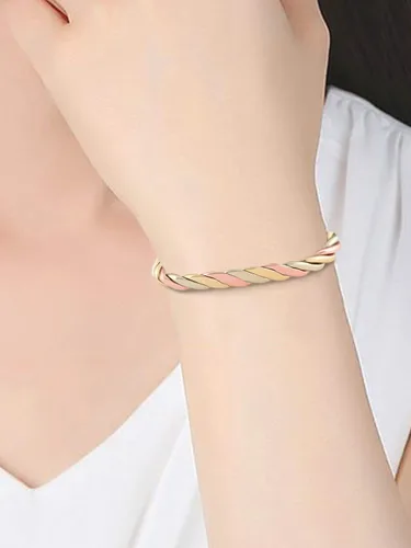 Miniatura 4 de Pulsera magnética de cobre triple, para hombres y mujeres, imanes de alta potencia, brazalete ajustable