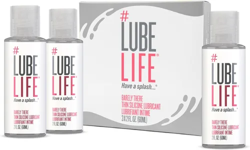 Miniatura 11 de LubeLife Adventurer's Surtido Pack, lubricantes personales, silicona e híbrido a base de agua, Barely There Thin, lubricante anal para hombres