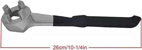 Miniatura 6 de Llave de tambor de aluminio WINTOWIN, llave de tapón, herramienta para abrir barriles de 10, 15, 20, 30 y 55 galones, se ajusta a tapas de bung