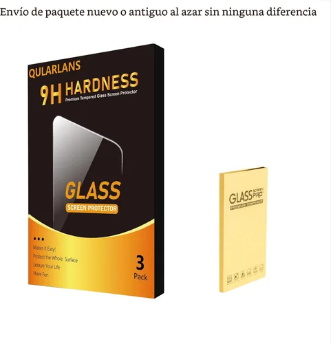 Miniatura 7 de Qularlans Paquete de 3 protectores de pantalla de vidrio templado compatibles con iPhone 11/XR, dureza 9H, resistente a los golpes, vidrio templado