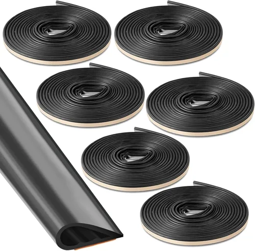 Miniatura 18 de 2 piezas de junta adhesiva flexible de silicona de goma para fuego/humo para puerta ventana interior exterior comercial