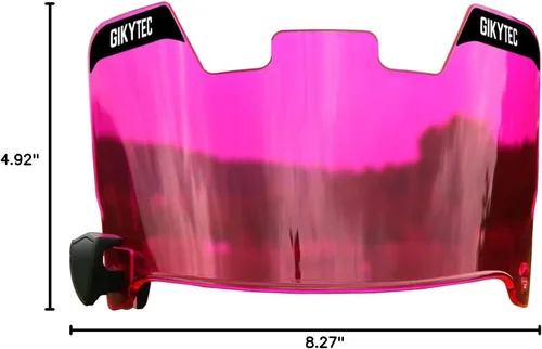 Miniatura 7 de Visera de Fútbol Americano Visera para Casco de Fútbol Americano Resistente a los Arañazos Bloqueo UV Visera de Protección Facial para Jóvenes