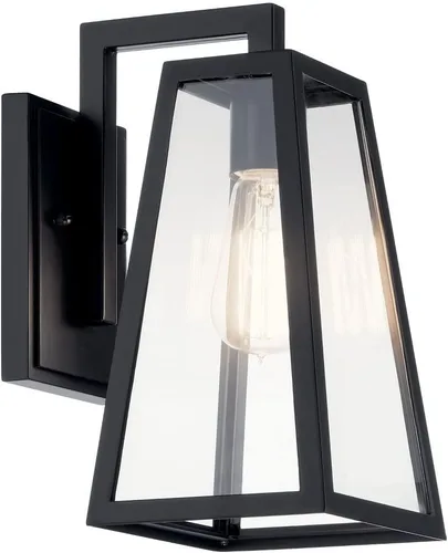 Miniatura 3 de Kichler Delison - Lámpara de pared (11,5 pulgadas, 1 Lt, color negro)