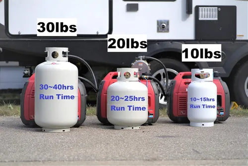 Miniatura 3 de EU2000i Kit de conversión de combustible triple de propano, gas natural y gasolina para Honda Generator Inverter LPG CNG