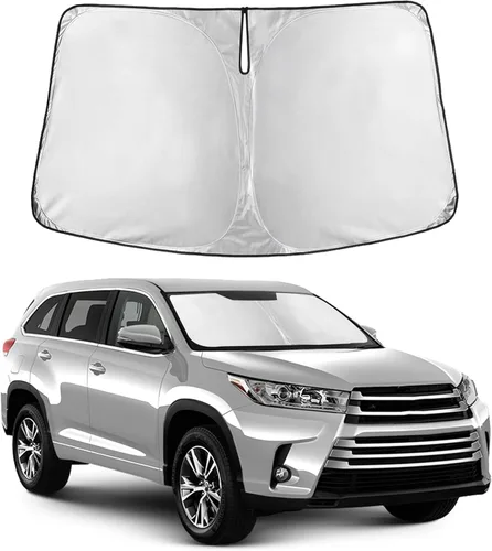 Miniatura 217 de Autovir Parasol para parabrisas Rivian R1S 2022-2024 2025 2026, parasol para ventana delantera, protección UV, bloqueador de calor, accesorios