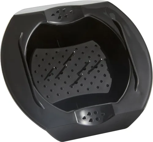 Miniatura 25 de Restaurantware Rebanadora de mandolina ajustable de acero inoxidable, cortador de verduras estándar alemán con protector de cuchilla, incluye