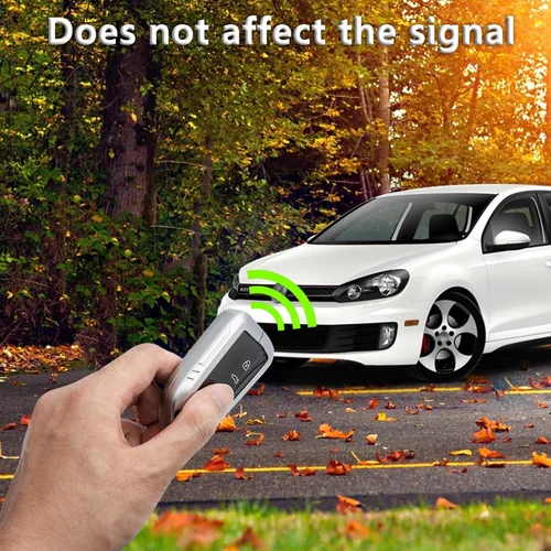 Miniatura 39 de Funda para llavero BMW con llavero, fibra de carbono real, protección de aleación de zinc, compatible con BMW 1 3 4 5 6 7 Series X1 X3 X4 M5 M6 GT3
