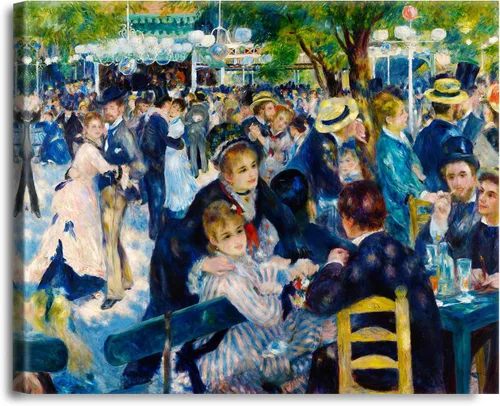 Miniatura 788 de A&T ARTWORK Campo de trigo con cipreses de Van Gogh Las reproducciones de arte clásico mundial, impresiones en lienzo giclée para decoración