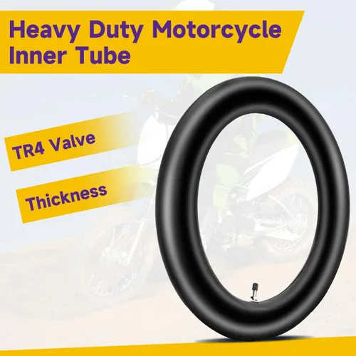 Miniatura 2 de HIAORS 3.00-12 80/100-12 Tubo interior de 12 pulgadas Válvula recta Innertube para 70cc 90cc 110cc 125cc CRF70 XR CRF 70 KLX 110 DRZ 110 TTR 90 Pit