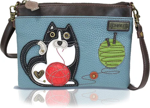 Miniatura 41 de CHALA Mini bandolera/bolso con correa convertible elegante, compacto, versátil