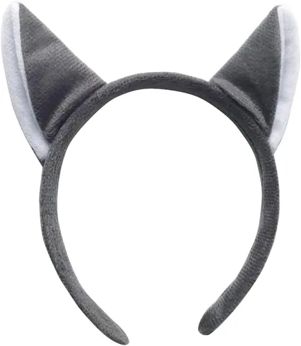 Miniatura 14 de Diadema de animales, sombrero y aro para Halloween, fiesta de Navidad, disfraz de mujer