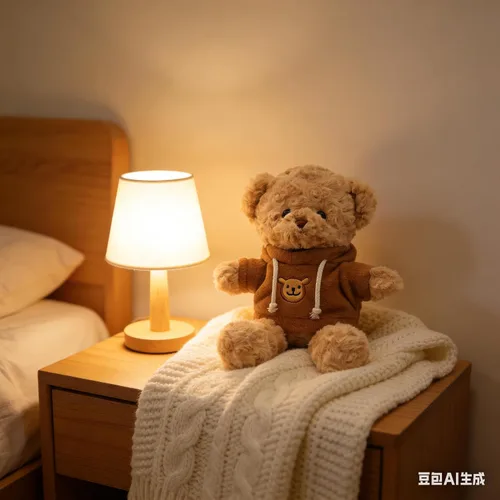 Miniatura 2 de Oso de peluche suave, 11.8 pulgadas, oso de peluche con suéter para cumpleaños, Navidad, día de San Valentín, regalo para niños y novia (marrón-A)