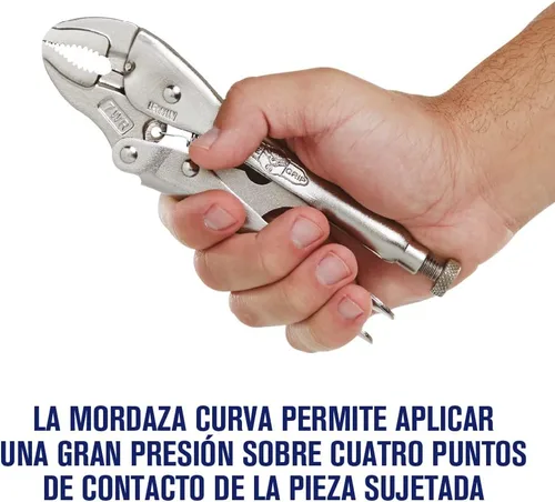 Miniatura 3 de IRWIN VISE-GRIP - Alicates de bloqueo originales con cortador de alambre, mandíbula curvada, 7 pulgadas (702L3)