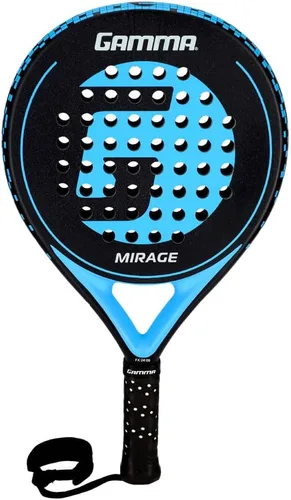 Gamma Mirage - Raqueta de pádel – Forma redonda para perdón y maniobrabilidad con gran punto dulce, tacto suave, control mejorado, giro y comodidad