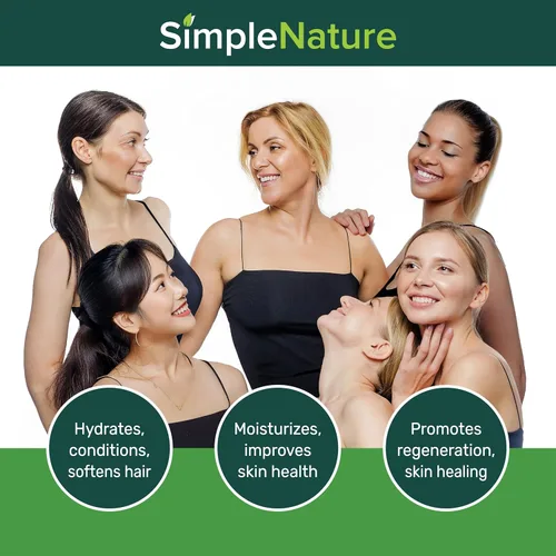 Miniatura 5 de SimpleNature Glicerina vegetal 100% pura – 4 galones – Natural puro grado alimenticio y cosmético para cuidado de la piel, cuidado del cabello