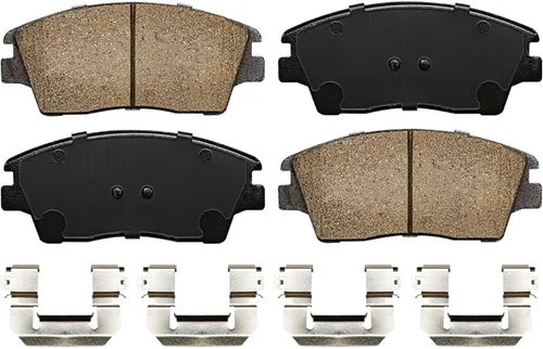 Miniatura 8 de Detroit Axle - Kit de freno delantero para Hyundai Elantra 17-20, 16-21 Tucson, 17-22 Kia Sportage, rotores de freno de disco pastillas de freno