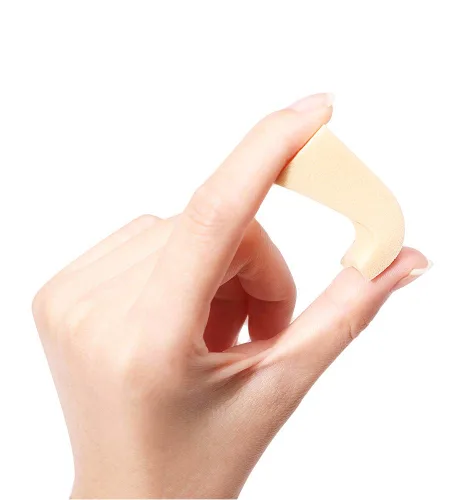 Miniatura 5 de OWLFAVO 48 esponjas cosméticas de maquillaje triangulares, sin látex, desechable, espuma de belleza, aplicador facial para base impecable, sensible