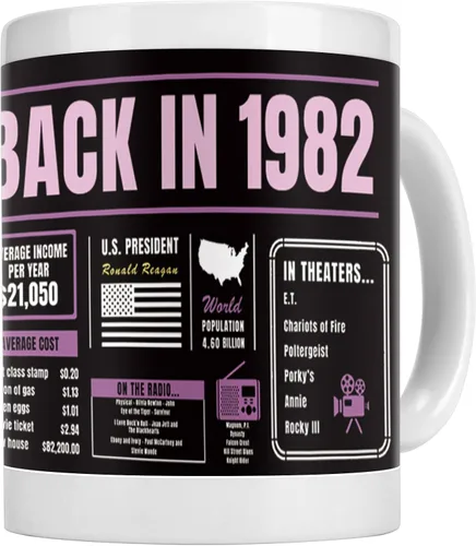 Miniatura 15 de Decoraciones de cumpleaños número 51, taza de café Back In 1972, regalos de cumpleaños de 51 años para hombres, mujeres, amigos, compañeros de De