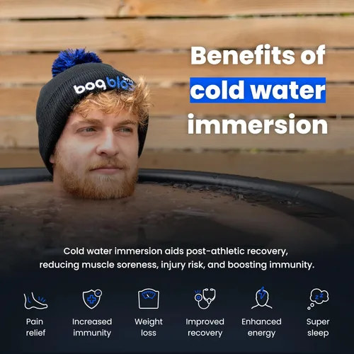 Miniatura 7 de The Cold Pod Paquete de Bañera de Inmersión en Frío XL Aislada - 116 Galones Bañera de Baño de Hielo Exterior con Cubierta Térmica Compatible