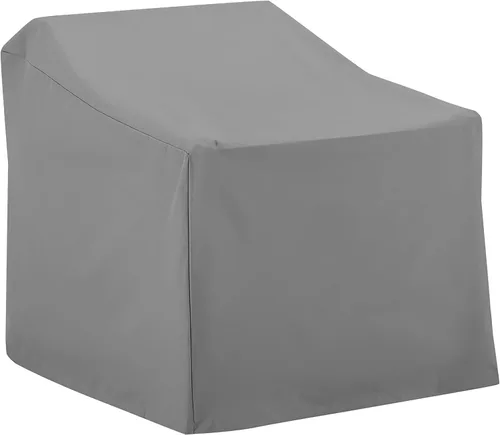 Miniatura 17 de Fundas para muebles de patio de Crosley Furniture, funda impermeable para tumbona al aire libre para el patio trasero, gris