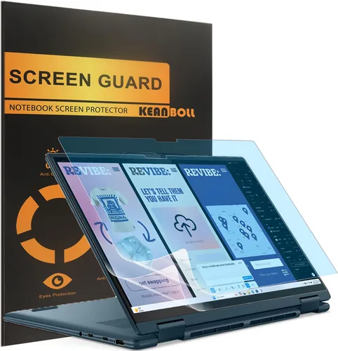 Paquete de 2 protectores de pantalla con bloqueo de luz azul para Lenovo Yoga 7/7i 2 en 1 de 16 pulgadas 2024 Gen 9 (16IML9/83DL, 16AHP9/83DM), Anti