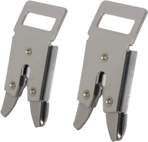 Miniatura 3 de eTone 1 par de clips de correa de cuello de transporte para Rolleiflex 2.8F 3.5E 2.8E 3.5F 3.5T 3.5C 2.8FX F4, plateado