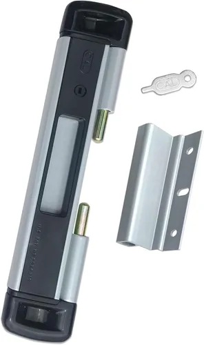 Miniatura 2 de Cerrojo de Doble Perno para Puertas Correderas de Vidrio - Recién Patentado - Tecnología Avanzada para Mantener a su Familia Segura y Protegida