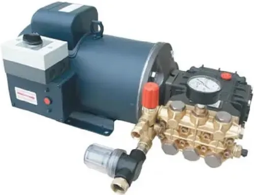 Cam Spray 4000GEAR-460 Modelo 4000GEAR-460V 3PH Industrial Base-Mount 4000 PSI Lavadora a presión eléctrica, bomba de émbolo triple con émbolos de