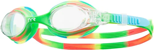 Miniatura 11 de TYR Swimple Tie-Dye Kids' Swim Goggles Azul/Verde