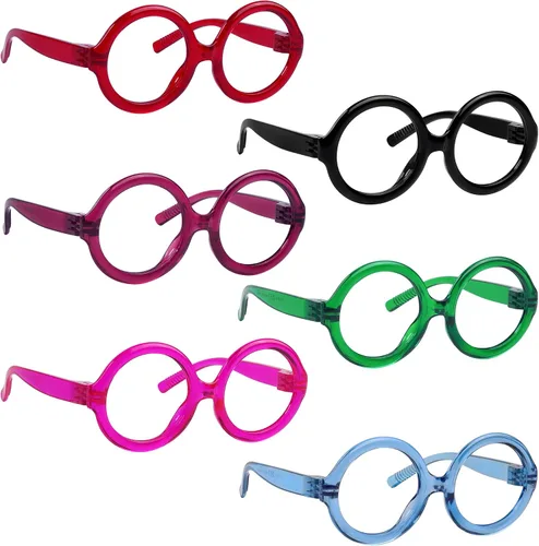 Miniatura 11 de Gafas de lectura sin tornillos, bisagras de resorte sin tornillos, paquete de 6 lectores para mujer (+0.00)