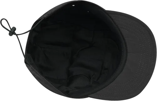 Miniatura 6 de Clakllie Sombrero de ala plana de 5 paneles sin estructura, gorra de ala corta de secado rápido, gorra de béisbol de nailon transpirable