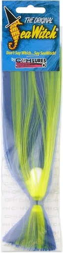 Miniatura 9 de C&H Lures Señuelos de Pesca Sea Witch - Originales Desde 1959, Faldas de Nylon Revelan Cabeza con Peso, 15 Colores, 8 Pesos de Cabeza, Señuelo