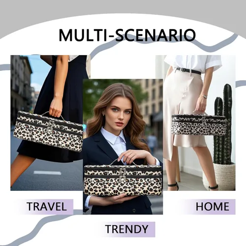 Miniatura 6 de Funda de transporte de doble capa para secador de pelo Revlon de un solo paso, bolsa de viaje para voluminizador/moldeador de cabello, caja