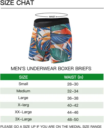 Miniatura 6 de HAVVIS Calzoncillos tipo bóxer de viscosa de bambú para hombre, ropa interior suave y cómoda para hombre, paquete múltiple