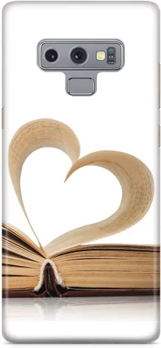 Miniatura 21 de Inspired Cases - Compatible con iPhone XR - Funda protectora con textura 3D para Apple iPhone XR - Página de corazón - Amante de los libros