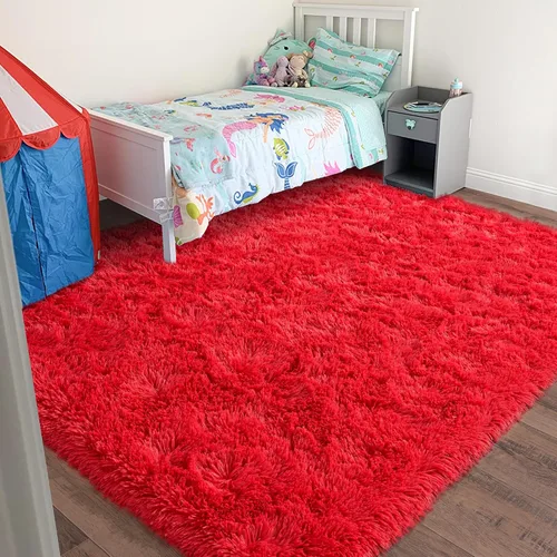 Miniatura 28 de Alfombras de Pasillo para Dormitorio 2x6 pies Alfombras de Pasillo para Pasillos Antideslizantes Suaves de Pelo Largo Alfombra de Cabecera, Alfombra