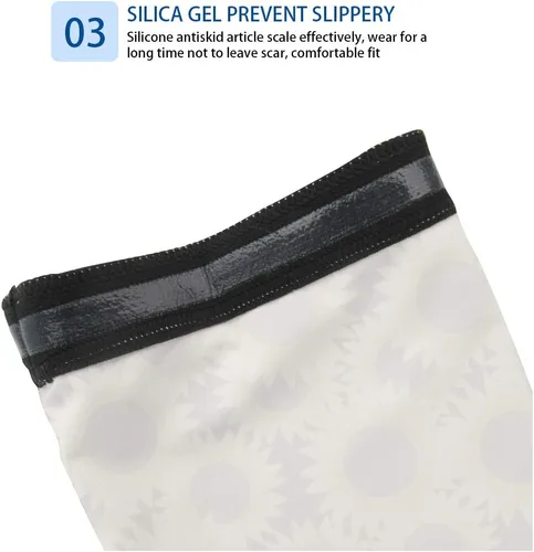 Miniatura 5 de XYZCANDO Juego de 2 mangas elásticas refrescantes con protección solar UPF 50 para deportes de verano y al aire libre Tribales tradicionales