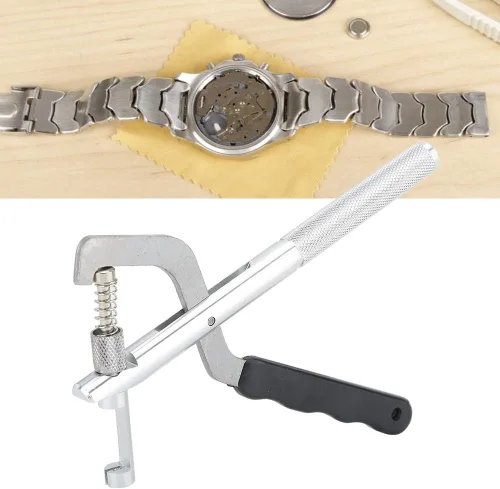Miniatura 6 de Haosie Herramienta de extracción de eslabones de correa de reloj, herramienta de extracción de correa de reloj, alicates de extracción de pasadores