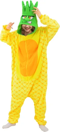 Miniatura 7 de vavalad Disfraces de piña para adultos, pijamas de una pieza, piña, fruta y piña, regalos para mujeres y hombres