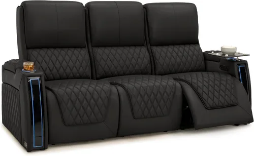 Miniatura 74 de Seatcraft Apex Zero-Gravity CoolZero - Asiento de cine en casa de cuero italiano, reposacabezas eléctrico, lumbar eléctrico, reclinable eléctrico