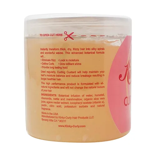 Miniatura 2 de Gel para peinar cabello Curling Custard de Kinky Curly