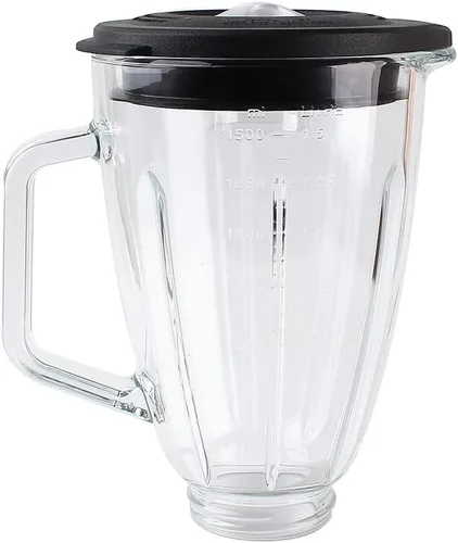 Miniatura 8 de Piezas de repuesto Tarro de vidrio con tapa, compatible con licuadoras Hamilton Beach (5 tazas)