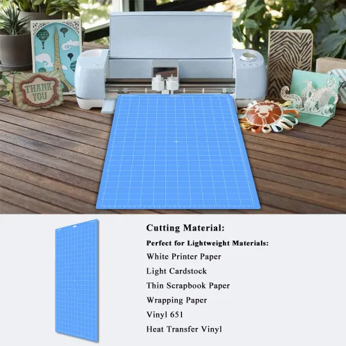 Miniatura 3 de EVISWIY 4 alfombrillas de 12 x 24 pulgadas compatibles con Maker 3/Maker Explore Air 2/Air/One con cuchillas Standard