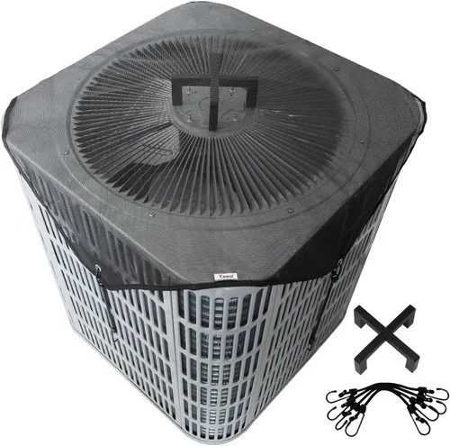 Miniatura 13 de Cubiertas de aire acondicionado central de 36x36 para exteriores, cubiertas de unidad de CA de malla más grandes para exteriores - Top Universal