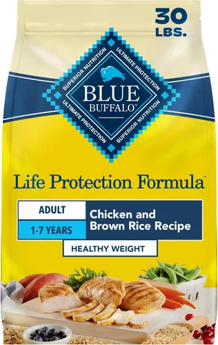 Miniatura 30 de Blue Buffalo Life Protection Formula Alimento Seco para Perros Adultos, Ayuda a Desarrollar y Mantener Músculos Fuertes, Hecho con Ingredientes