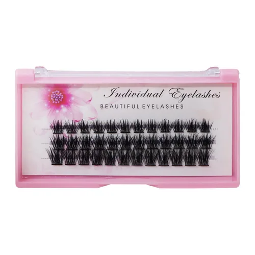 Miniatura 12 de Bodermincer Pestañas postizas de injerto 20D suaves 0.07 C Curl racimos de pestañas kit de extensiones de pestañas individuales, extensiones