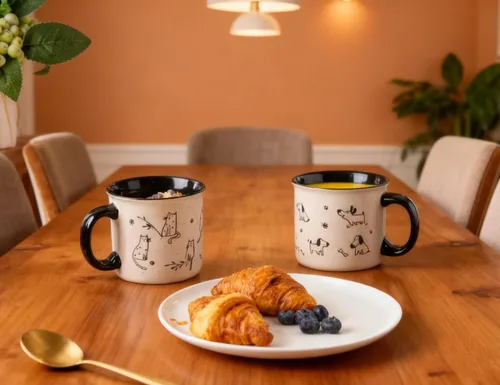 Miniatura 7 de AmorArc Juego de 2 tazas de café de cerámica grandes de 22 onzas, tazas de gran tamaño con mango grande para hombres, mujeres, papá, mamá, taza Negro