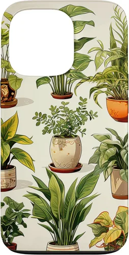 Funda para iPhone 13 Pro Potted Plants Aesthetic Gardening Plant