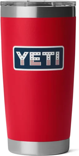 Miniatura 9 de YETI Rambler - Vaso de acero inoxidable con aislamiento al vacío de 20 onzas con tapa MagSlider Todo acero inoxidable