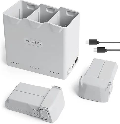 Miniatura 7 de Mini 4 Pro Batería Plus para DJI, Batería de Vuelo Inteligente de 3850mAh-7.38V Plus para Reemplazo de Serie de Dron DJI Mini 3 Pro 1 batería.